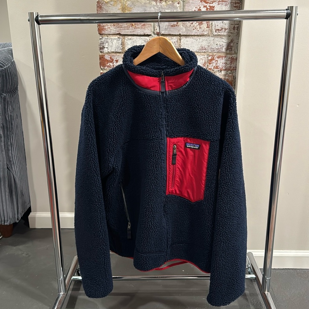 Patagonia Retro X Fleece Jacket Men Size Large